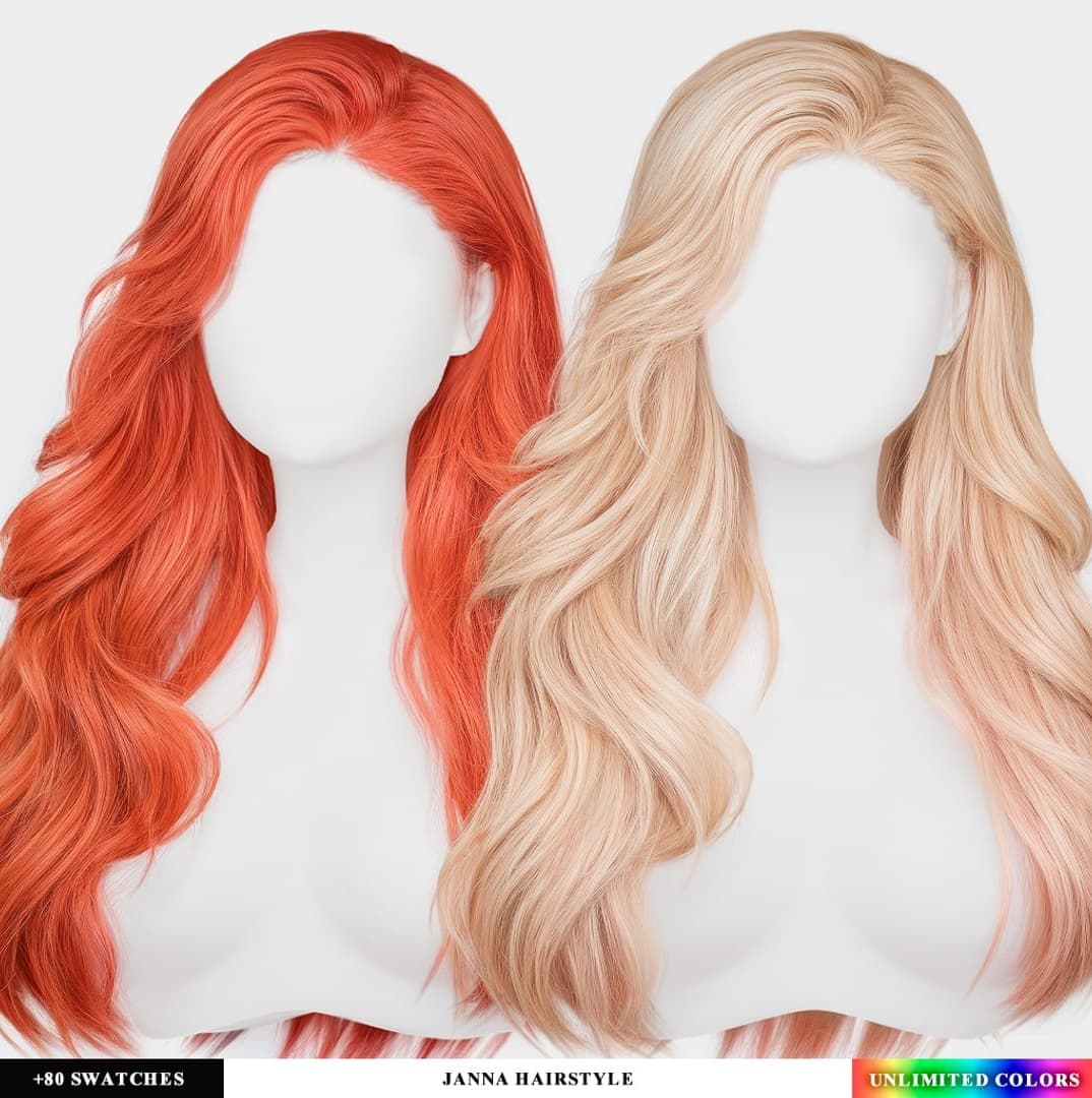 Прическа Janna Hairstyle
